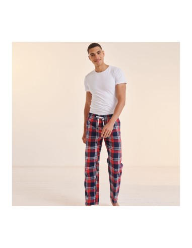 S-SF083-Mens Tartan Lounge Pants